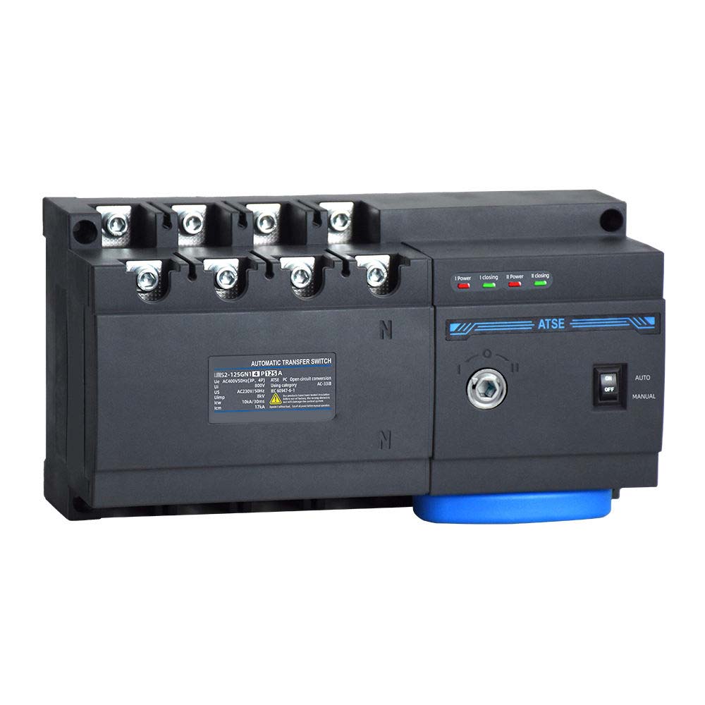 125A Automatic Transfer Switch ATS-125A-4P