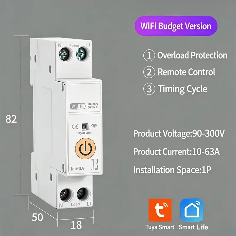 WiFi Smart Circuit Breaker