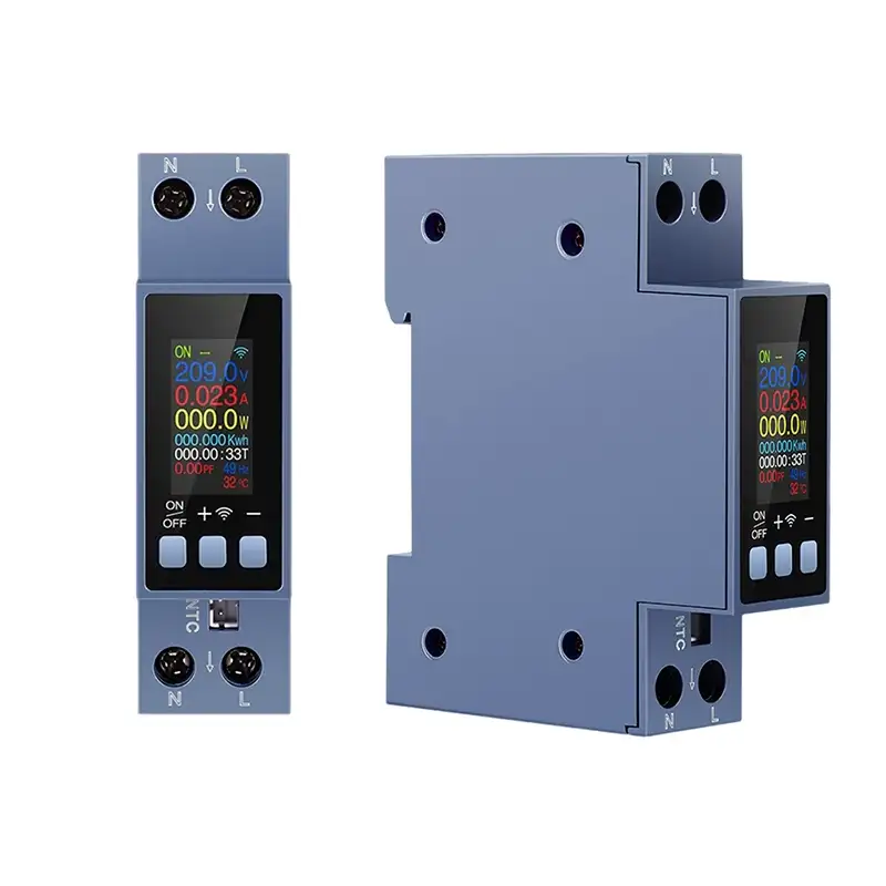 LMB4-63 Series Din Rail Energy Meter | WIFI / RS485 Multifunction Power Meter - Image 2