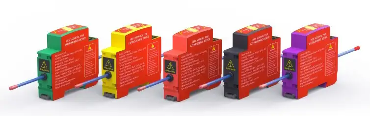aerosol fire extinguishing device