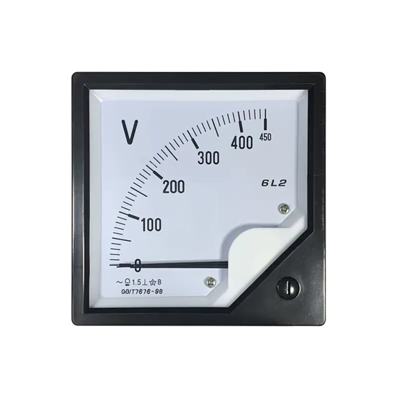 6L2 Pointer Type Voltmeter Industrial 15V-1500V AC Panel Meter