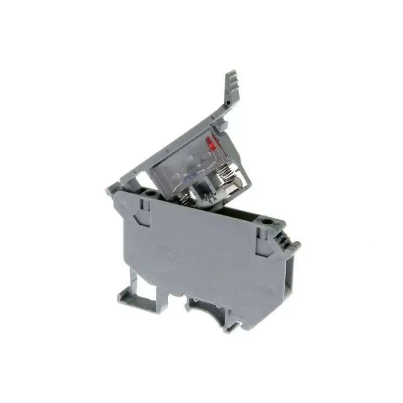 DIN Rail UK5-HESI Fuse Holder Terminal Block, Pure Copper 690V Distribution Terminal (3)
