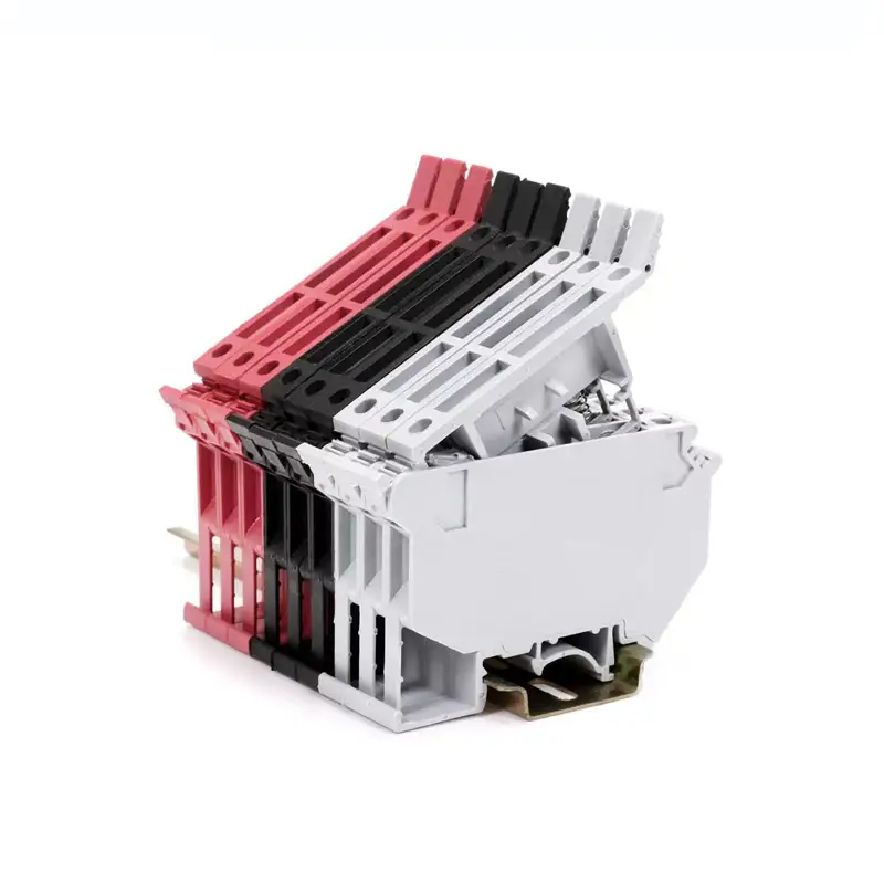 UK5-HESI Fuse Terminal Block 690V 0.5-20A | DIN Rail Mount Fused Terminal Connector - Image 3