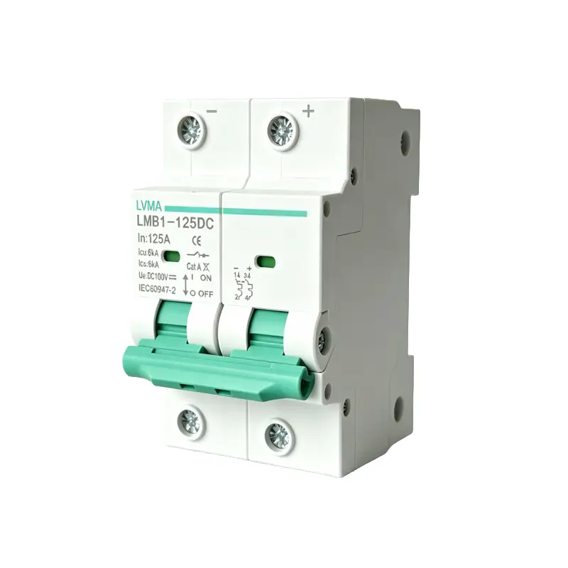 LMB1-125DC DC Miniature Circuit Breaker 125A 1000V 1P-4P Solar MCB (2)