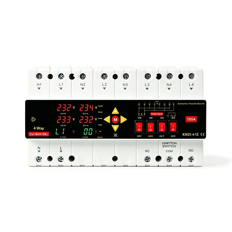 LMGQF-100ATS 4 Way Automatic Transfer Switch 100A ATS Voltage Protection