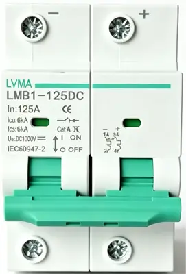 LVMA LMB1-125DC DC MCB