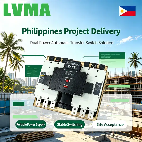 LVMA Project Philippines 1250A Automatic Transfer Switch ODM (3)