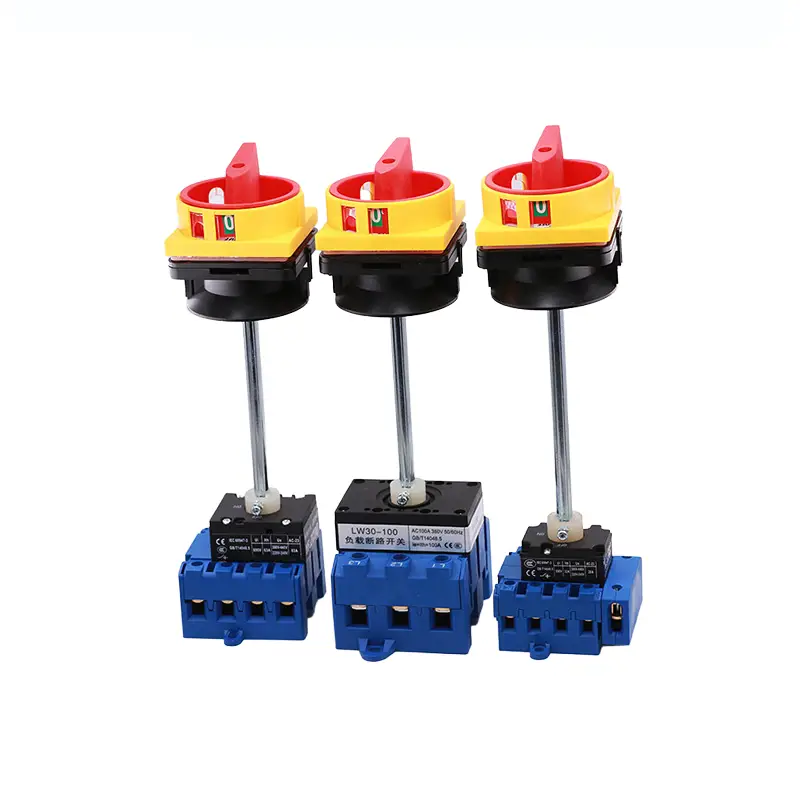 LW30 load break rotary switch LW30 panel mount power disconnect switch CE CCC certified load break changeover switch industrial cabinet rotary isolator (2)