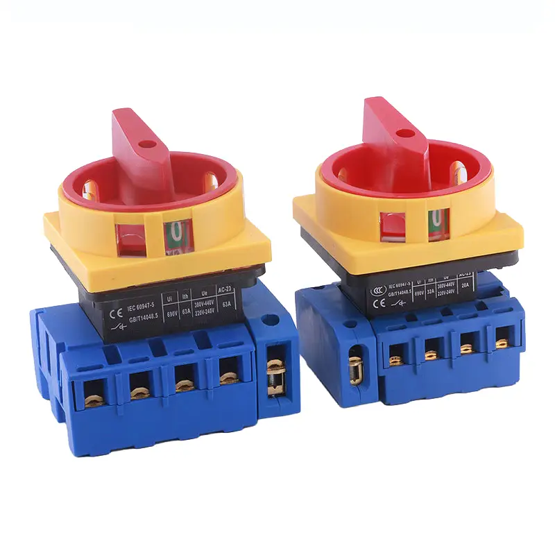 LW30 load break rotary switch LW30 panel mount power disconnect switch CE CCC certified load break changeover switch industrial cabinet rotary isolator (4)