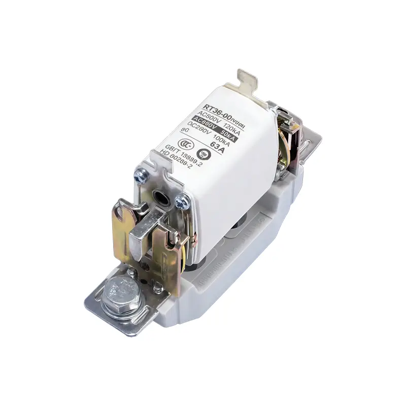 RT36 Series Knife Contact NH Fuse Low Voltage HBC Fuse Link with Base (3)