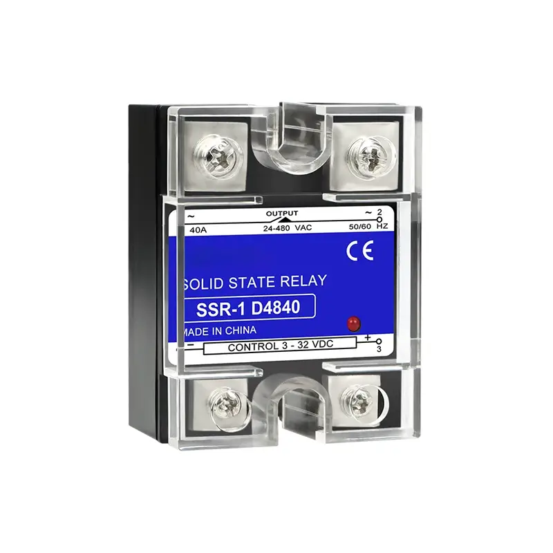 Single Phase Solid State Relay LVMA DC to AC SSR 3-32VDC Input 24-480VAC Output (2)