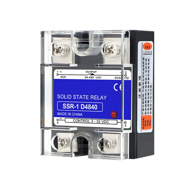 Single Phase Solid State Relay LVMA DC to AC SSR 3-32VDC Input 24-480VAC Output (3)