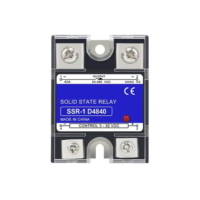 Single Phase Solid State Relay LVMA DC to AC SSR 3-32VDC Input 24-480VAC Output