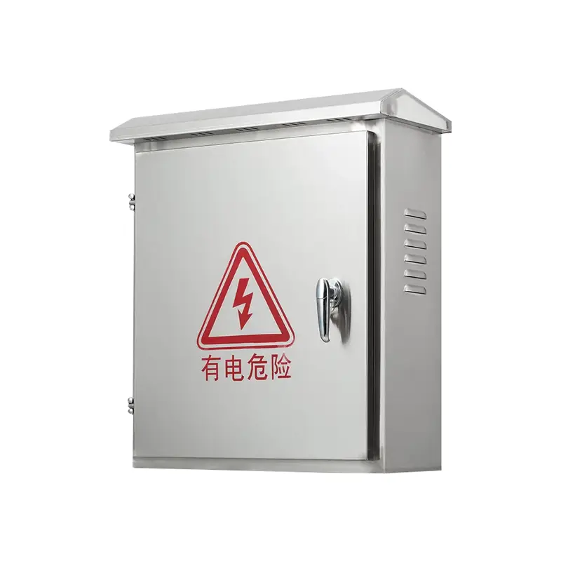 Stainless Steel Distribution Box Outdoor Weatherproof Enclosure - lvma (4)