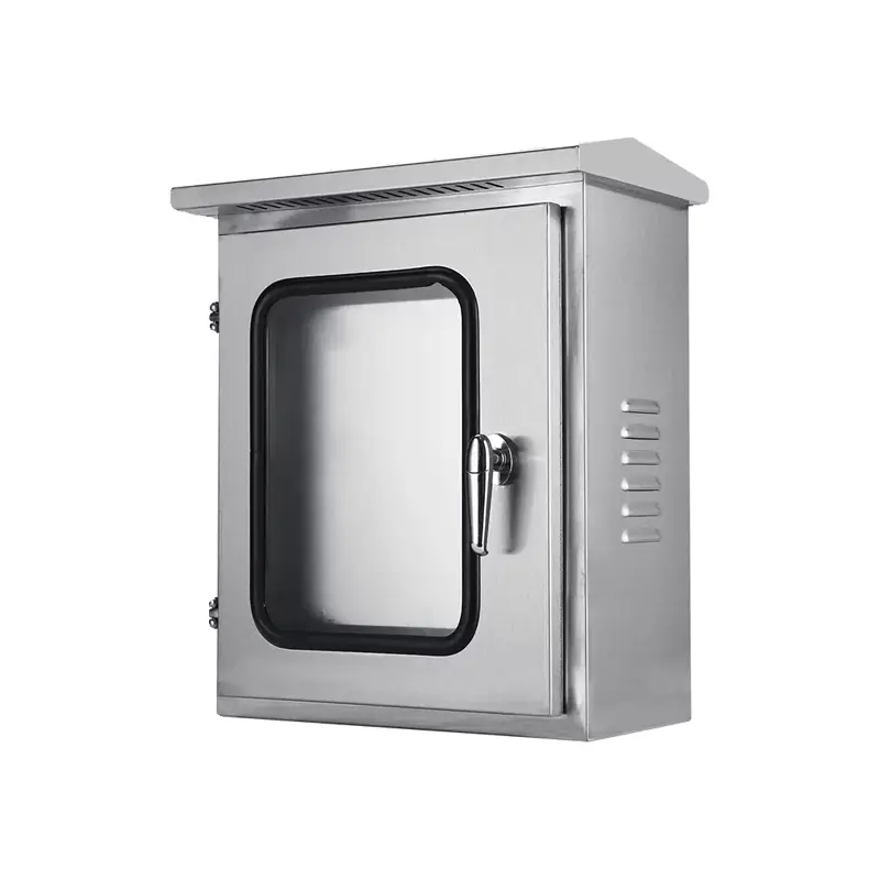 Stainless Steel Distribution Box Outdoor Weatherproof Enclosure - lvma