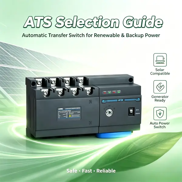 What is an Automatic Transfer Switch (ATS) Types, Working Principle & Applications What is an Automatic Transfer Switch (ATS) Types, Working Principle & Applications- LVMA