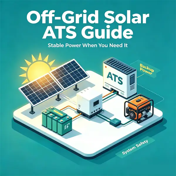 Automatic Transfer Switch (ATS) For Off-Grid Solar System Guid