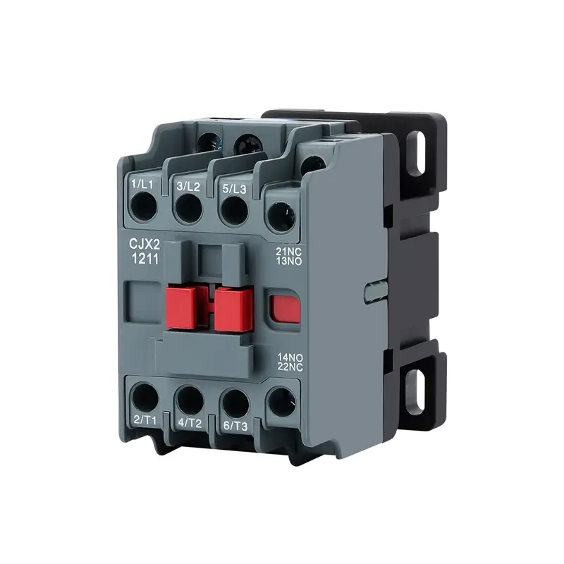 LVMA CJX2 series 3P AC magnetic contactor thick silver contact pure copper coil DIN rail mount for motor control and distribution cabinet (2)