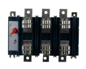 LVMA QSA series fuse‑type manual change‑over knife switch 3P 63‑1250A heavy‑duty cabinet‑mount load break isolator