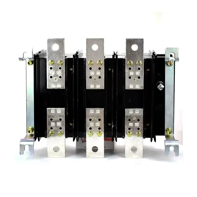 LVMA QSA series fuse‑type manual change‑over knife switch 3P 63‑1250A heavy‑duty cabinet‑mount load break isolator (4)