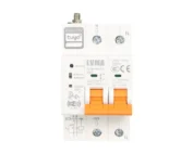 LVMA Tuya WiFi Smart RCBO 2P 63A din rail earth leakage circuit breaker 2.4G wifi remote control residual current breaker