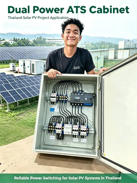 ATS Panels for Thailand Hybrid Solar Projects