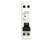 LVMA LMB5-40 1P+N C40 miniature circuit breaker white DIN rail mounted MCB